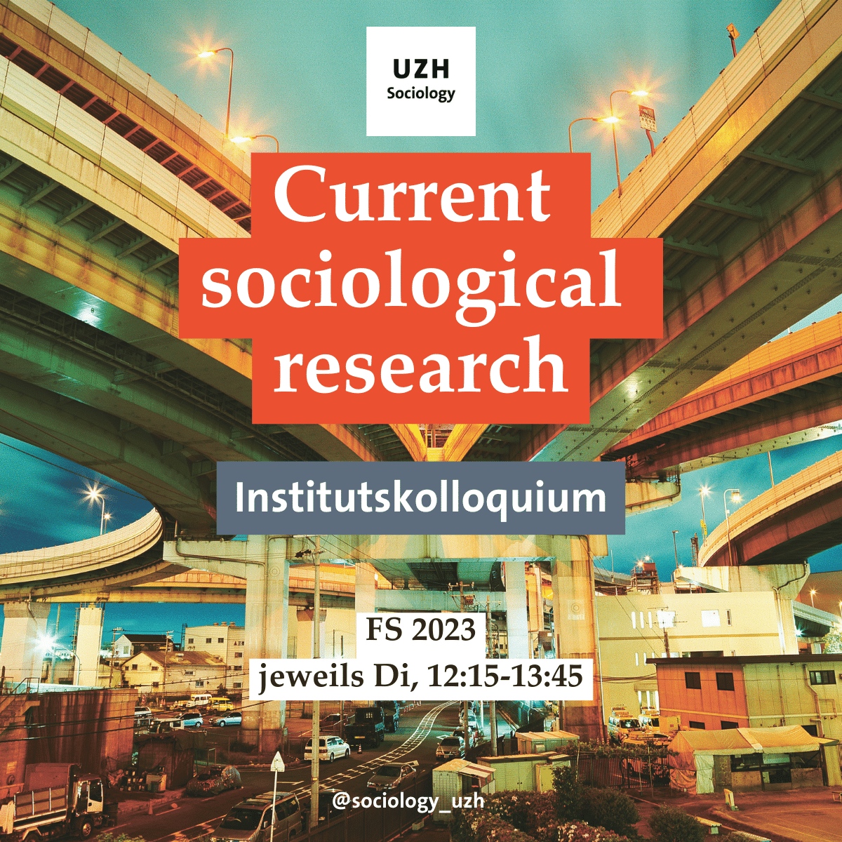 Current Sociological Research SUZ - Kolloquium 6
